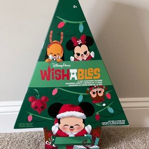 Disney Wishables Advent Calendar 12 Stuffed Animals Christmas Surprise Blind Box